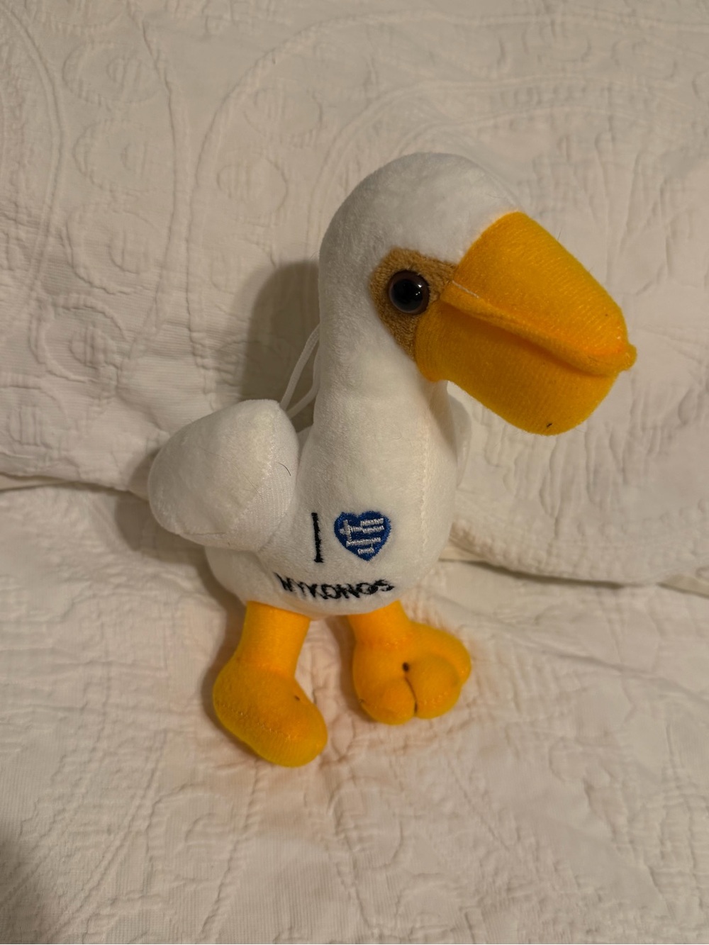 2 for$5✨Seagull Plush “I 💙 Mykonos” 8 Inch